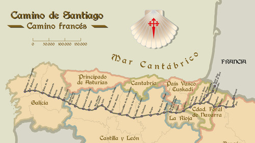 ¿Qué camino de Santiago hago?